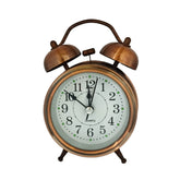 Vintage Brass Alarm Desk Clock