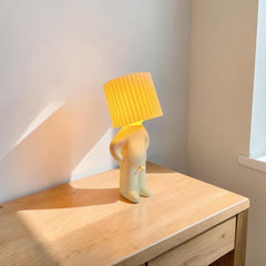 Standing Figure Lamp: Modern Nordic LED Night Light, Quirky Home Decor