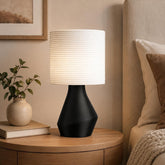 Tilt Table Lamp, Modern Bedside Lamp, 3D Printed Desk Lamp, Unique Nightstand Light, Minimalist Home Office Decor