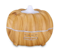 Dark Wood Grain Pumpkin Essential Oil Diffuser