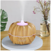 Dark Wood Grain Pumpkin Essential Oil Diffuser