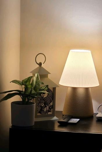 Minimalist 3D Printed Lamp | Modern LED Desk Lamp | Ambient Night Light
