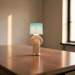 Standing Figure Lamp: Modern Nordic LED Night Light, Quirky Home Decor