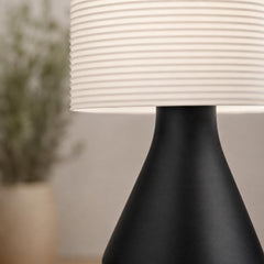 Tilt Table Lamp, Modern Bedside Lamp, 3D Printed Desk Lamp, Unique Nightstand Light, Minimalist Home Office Decor